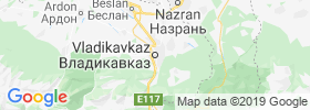Vladikavkaz map